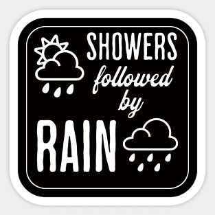 Showers Followed by Rain Sticker